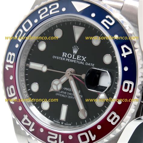 rolex gmt ghiera blu e rossa|rolex gmt master 2 prezzo.